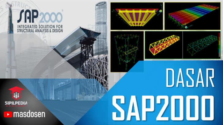 DASAR SAP2000 – SIPILPEDIA ACADEMY